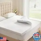 Eiayeebil 3 Inch Memory Foam Mattress Topper Twin, Memory Foam Pad with Remov