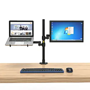 DVHZ 桌面雙屏顯示器筆記本支架折疊旋轉高低升降雙屏顯示器支架