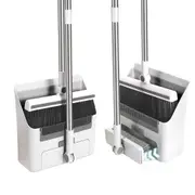 Broom Dustpan Floor Brush Set Non Stick, Easy Clean Design for Everyday Sweeping