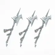 Warhammer Ossiarch Bonereapers Necropolis Stalkers Dread Halberd x 3 [Bits]