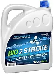 LUBECO TC-W3 2-Stroke BIO 2T Full Synthetic Outboard Oil 4L