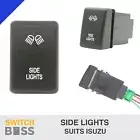 SIDE LIGHTS BLUE LED Push Switch Suit ISUZU D-MAX MUX 2012-2018 12v Dash