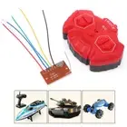 2.4G Four-way Remote Control Module 4CH RC Remote Control Transmitter Receive CR