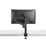 Colebrook Bosson Saunders Lima Single Monitor Arm - Black - Maximum Screen Size 27" - Maximum Load 6.5kg [LMA/001/001 Black]