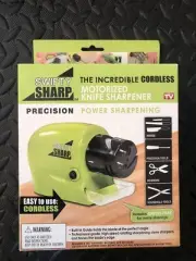 As Seen On TV Swifty Sharp Motorized Knife Cordless Sharpener NEW