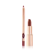 [Charlottes] Super Nineties - Luscious Lip Slick - Brown Matte Lipstick & Liner | Charlotte Tilbury