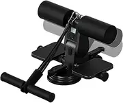 Sit Up Exercise Equipment | Abdominal Machine with Suction Cups and Pull Rope | Home Gym Fitness Equipment with Counting Function