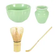 Matcha Set Matcha Bowl Match Whisk Matcha Scoop | Matcha Whisk Stand, Green