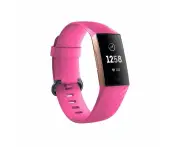 Replacement Silicone Watch Straps Compatible with the Fitbit Charge 3 & Charge 4 - Pink