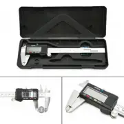 Stainless Digital Large LCD Display Vernier Caliper Power Switch Off Micrometer