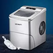 Devanti Ice Maker Machine Commercial Portable Ice Cube Countertop