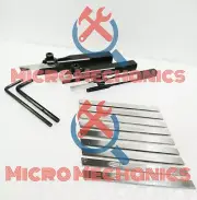 MINI LATHE PARTING CUT OFF TOOL HOLDERS KIT 12 BLADES UNIMAT EMCO BOXFORD MYFORD