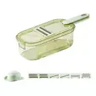 6 IN 1 Multifunction Mandoline Slicer With Holder Vegetable Grater Chopper"