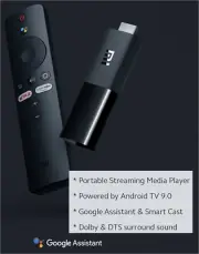 Android TV 9.0 Quad Core 1080P HD Audio Decoding Chromecast 1GB + 8GB TV Stick