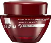 Avon Anew Reversalist Plump & Smooth Night Cream 50ml, Designed to Plump Skin, Reduce Fine Lines and Wrinkles, Noticeably Smoother Skin, Cruelty Free