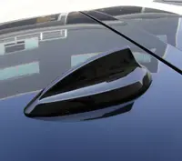 在飛比找蝦皮購物優惠-金螃蟹 BMW F30 樣式 鯊魚鰭 天線 烤漆黑 Mazd