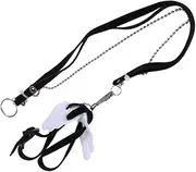 BESPORTBLE Lizard Training Harness Small Reptile Harness Angle Wings Black Comfortable