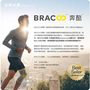 美國Bracoo 奔酷 人體工學支撐可調護腕 右手專用 (WS11) 手腕 輕巧透氣設計