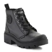 Palladium Pallabase Leather 96905-001-M shoes black