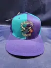 Vintage Charlotte Hornets Competitor Hat Purple/Blue Adjustable Snapback Cap New