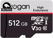 High Endurance 512GB SDXC A2 V30 Micro SD Card - KEDSD512V30