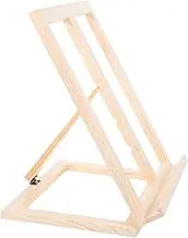 jojofuny Foldable Tabletop Easel Adjustable Height Art Display Stand for Oil Watercolor More Sturdy Portable Wood Holder for Desktop Painting Showcase