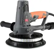 Drywall Sander, 1390W Wall Polishing Machine with LED Lighting Strips Sheetrock Sander with Adjustable Speed, Electric Wall Grinding Machine with Vacuum Bag and Dust Collection Pipe