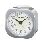 【台灣熱銷】鐘錶SEIKO ALARM CLOCK 型號：QHE121 精工BB聲高光度滑動式秒針靜音小鬧鐘 白銀灰3款