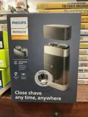 Philips NORELCO PQ888 5V Compact Wet/Dry Shaver PQ888/81 Black/Silver BRAND NEW