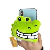 在飛比找蝦皮購物優惠-鱷魚頭娃娃手機支架｜傻笑鱷魚公司貨🐊