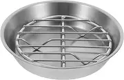 Oven Tray Cooling Rack Stainless Steel Baking Pan and Rack Set for Snacks