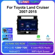 For Toyota Land Cruiser GPS Navigation System Stereo Audio Radio Video Player 4G