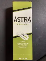 100 ASTRA New - DE Double Edge Safety Razor Blades - WET SHAVING Supplies Russia