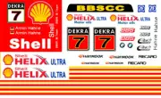 #7 Armin Hahne Shell Helix DTM 1/32nd Waterslide Decals