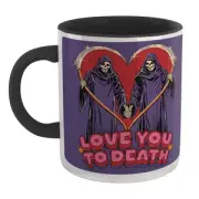 Steven Rhodes Love You To Death Mug - Black