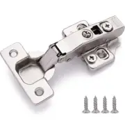 DecoBasics Full Overlay Soft Close Cabinet Hinges for Kitchen Cabinets (20 Pcs)