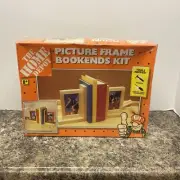 2000 HOME DEPOT PICTURE FRAME BOOKENDS Kit New In Box ￼Sealed