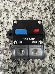 150 AMP 12V DC Circuit Breaker Reset Car Auto Boat Stereo Audio Fuse Inverter