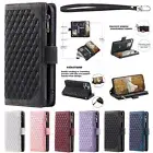 For Samsung Galaxy A23 A33 A35 A52 A54 A55 Zipper Leather Card Wallet Case Cover