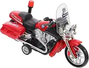 Gogogmee Police Motorbike for Car Model Easy Pull Back Action Birthdays Special Occasions Fun Motorbike