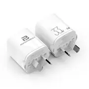 Powerboost Dual Port 33 Watt USB A/USB C Wall Charger