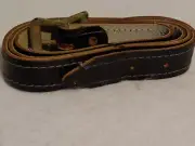 UNUSED Vintage Polaroid Brown Leather Strap was W/Polaroid land camera 100-34in