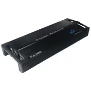 POWER ACOUSTIK RAZOR SERIES 2500W MAX 5-CHANNEL CLASS-D AMPLIFIER w/BUILT-IN DSP