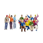 Carrera Licensed 1:32 Scale Evolution 21128 Figure Pit Spectators15 Figures 1/32