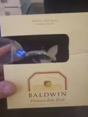 NEW BALDWIN BATH COLLECTION PREMIUM ROBE HOOK 3415-112 Venetian Bronze