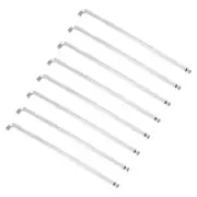 8pcs 6mm Ball End Hex Key Wrench, L Shaped Long Arm S2 Steel Repairing Tool