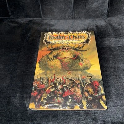 Realm of Chaos: The Lost and The damned Warhammer 40k Hardcover