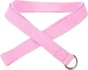 TOGEVAL 5pcs Yoga Strap Compact Exercise Band Yoga Assist Band Professional Yoga Band Professional Non Elastic Strap Durable Fitness Band Daily Use Yoga Band Yoga Supply Yoga Training Band