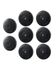 [Everfit] Standard Home Gym Barbell Weight Plates 70kg in Black
