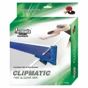 Formula Table Tennis Ping Pong Net and Post Set Portable Clipmatic Waterproof